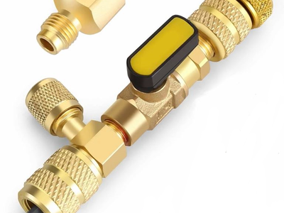 Schräderventiel ventiel trekker R410 R32 5/16 Inch SAE Inch + 1/4 Inch SAE 