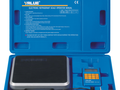 VALUE digitale koelmiddel weegschaal VES50A 129,00 