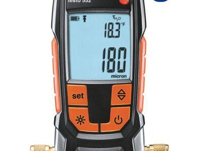 Testo 552 digitale vacuummeter met bluetooth 