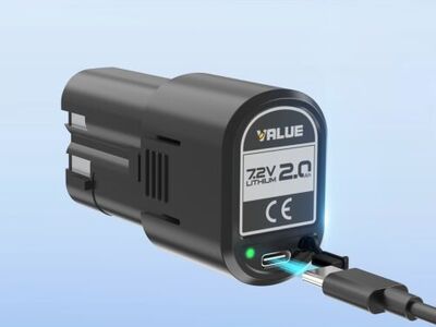 VALUE ACCU USB-C GENII LITHIUM BESTEMD VOOR  VET-19LI+(S) & VTE-29D & VBT-22L   