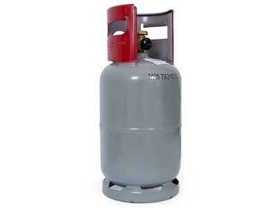 Gebruikte R32,R1234YF,R600,R290 recovery cilinder met 1 kraan voor A2L met EU keurmerk 