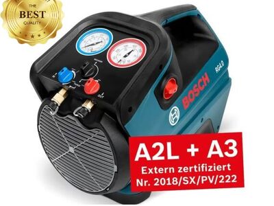 BOSCH A2L + A3 RG 4.0 RECOVERY UNIT (R290 R600 + A2L + A3 + CFC, HFC en HCFC ) 1089,00