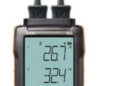 Testo 922 2-kanaals temperatuur meter, thermometer