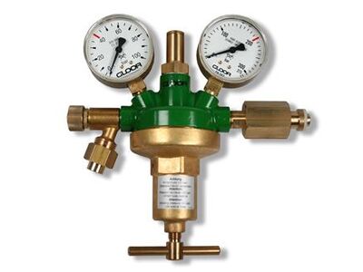 GLOOR GL 60 Stikstof reduceerventiel 0-60 BAR HVAC (N2) II Incl Adapter!