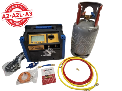  (A1/A2/A2L/A3) RECOVERY SET met slangen/kraan/cilinder voor regeneratie 