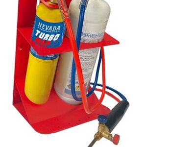 PROWELDING2-B  HARDSOLDEER KIT + ZUURSTOF 242L + MAP CYLINDER + DRUKREGELAARS 3100° graden