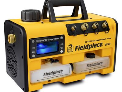 FIELDPIECE VPX7EU RunQuick™ 10CFM Vacuumpomp