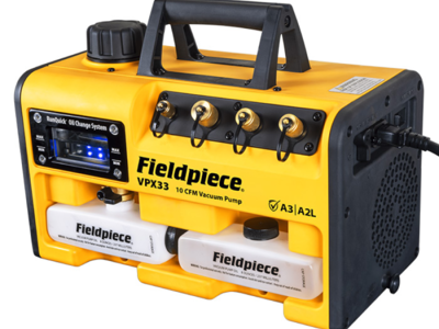 FIELDPIECE VPX33 RunQuick-Oilsystem A2L/A3/ATEX Vacuumpomp