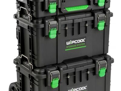 WIPCOOL TBR-3K Gereedschapskoffer op Wielen – 110L | 195 kg draagvermogen