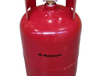 Mastercool Recovery Cilinder 12,5L ROOD R600 R290 R32 R1234YF 