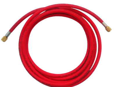 ELKE 1/4 Inch SAE, 4 meter kwaliteit slang 1/4 R134A 234YF R22,  R404a, R407c, R502, R410a ROOD