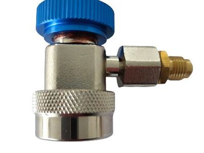 R1234YF snelkoppeling blauw HQ