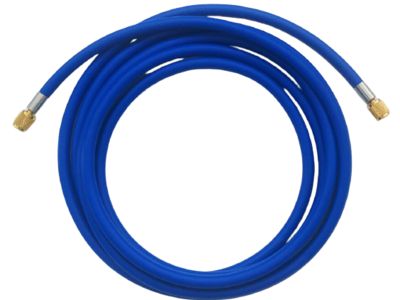 ELKE 1/4 Inch SAE, 4 meter kwaliteit slang 1/4 R134A 234YF R22,  R404a, R407c, R502, R410a BLAUW