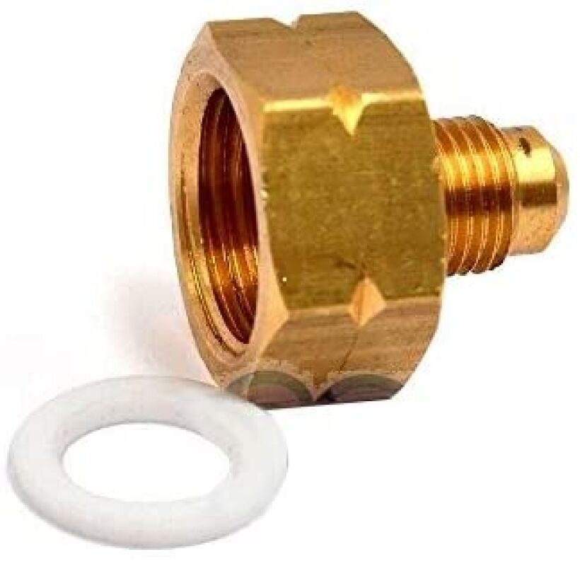 Adapter Für R32 Kältemittelflasche - 5/16 Sae X 21,8 Links Gewinde Für 5-12 Kg Behälter