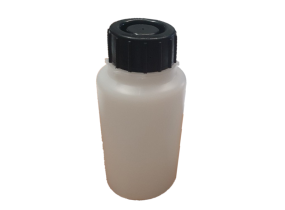 Simal reserve flesje Aircomachine oud model staand 