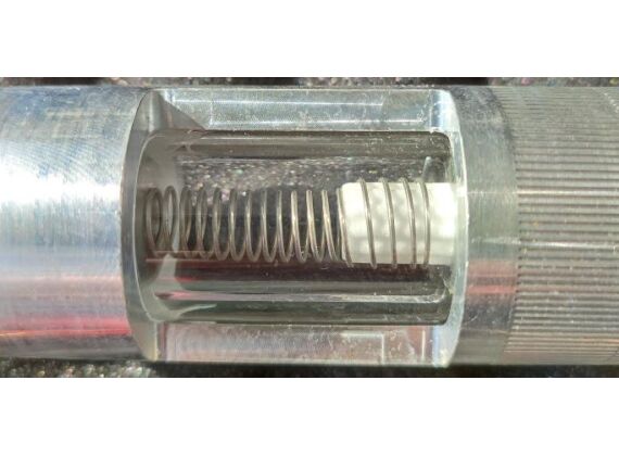 Diagnose set, kijkglas; visueel testen op polymerisatie en onzuiverheden in uw a/c systeem R134A & 1234YF met filter 