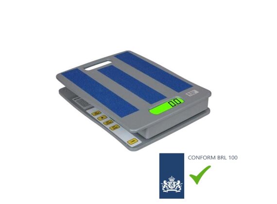 Vetek VB-2-100-EC 495,00 weegschaal met certificaat BRL100, 100KG, 3 jaren garantie! 