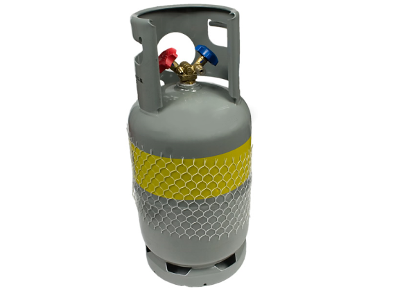 Nieuwe recovery cilinder Y valve, productie 11-2024, voor regeneratie of recycling / recycle cilinders met EU keur! 79,95