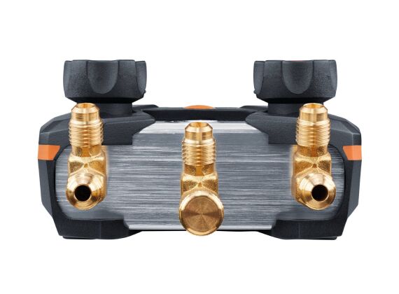 Testo 550S Basis set -(BRL100) Slimme digitale manifold met tang-temperatuurvoelers met kabel 05645501