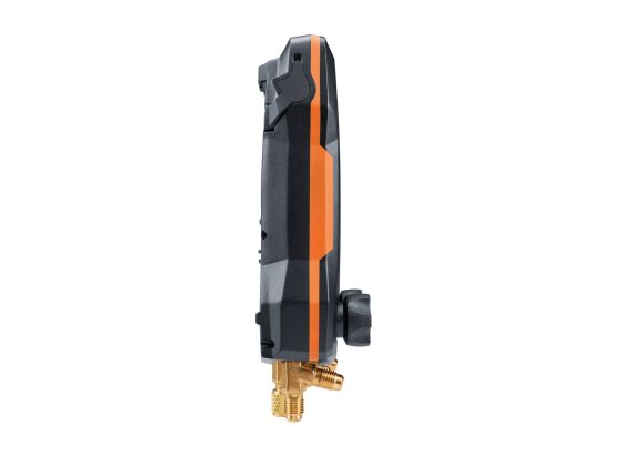 Testo 550s Smart set (BRL100) Slimme digitale manifold met draadloze tang-temperatuurvoelers en set van 3 vulslangen 05645503