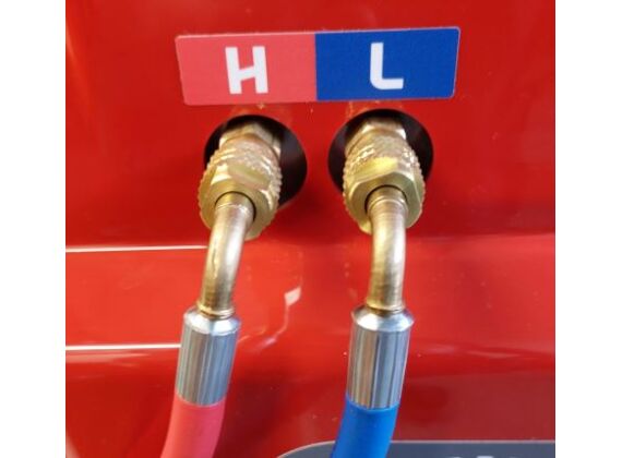 Simal slangenset 3M origineel 90° aansluiting R134A & 1234YF