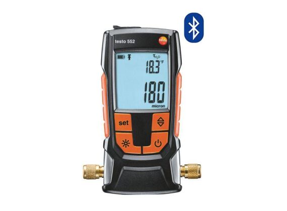 Testo 552 digitale vacuummeter met bluetooth