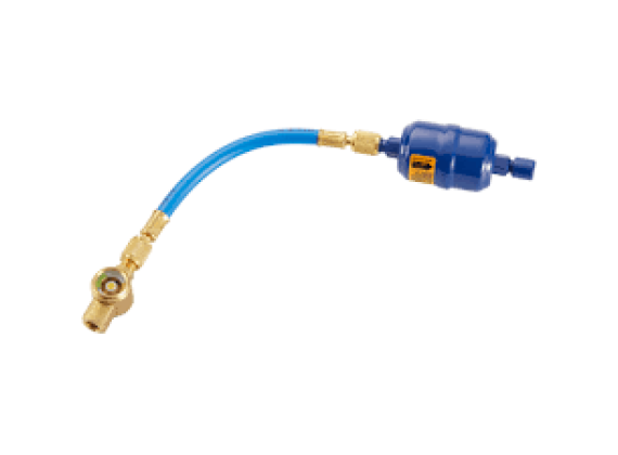 Filterdroger set f 1/4 SAE Type 032 mm capacity 50 cm³ + slang en kijkglas HECAPO