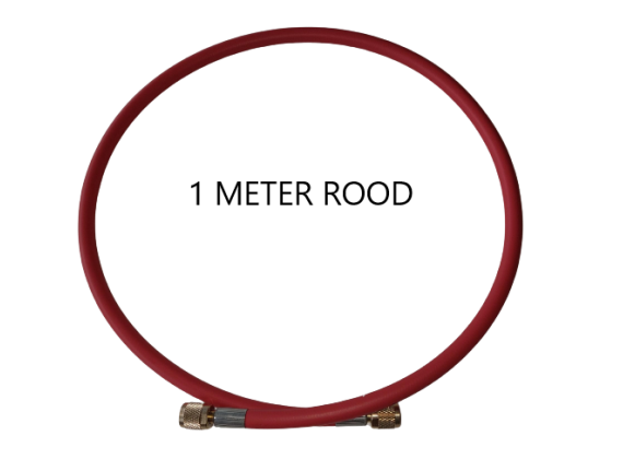 ELKE 1M  kwaliteit slang 1/4 Inch SAE ROOD