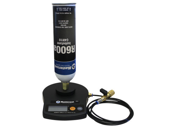 Mastercool weegschaal, voor hoge precisie 98201 + ADAPTER SET 