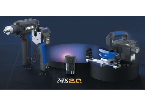 VALUE ACCU LITHIUM BESTEMD VOOR  VET-19LI & VTE-29D & VBT-22L