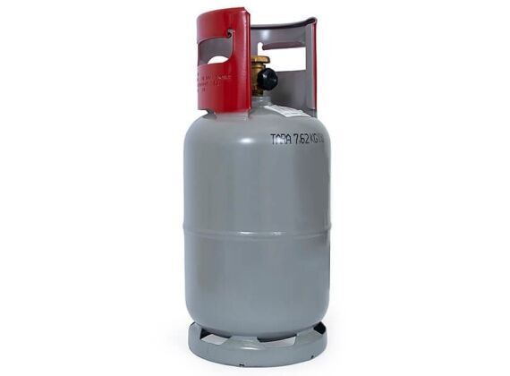 Gebruikte R32,R1234YF,R600,R290 recovery cilinder met 1 kraan voor A2L A2 met EU keurmerk