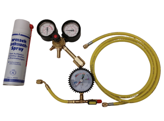 Stikstof reduceerset 4 delig HVAC 60 BAR 