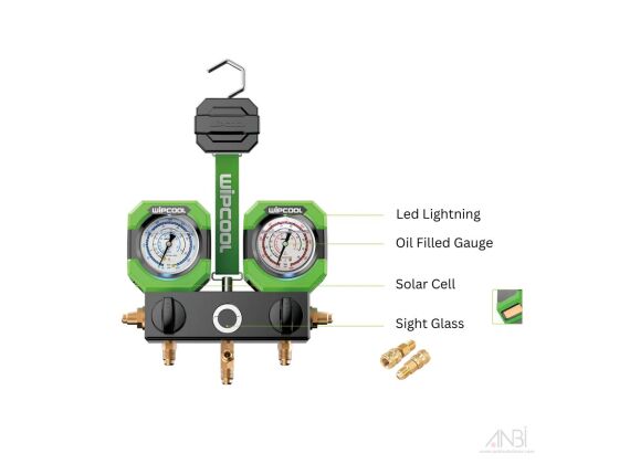 WIPCOOL Manifold MG-2K olie gevuld 