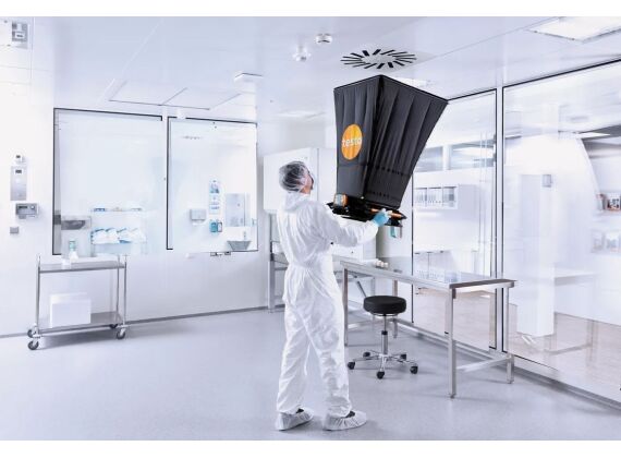 Testo 420 verschildrukmeter luchtdebietmeter 0562 4200