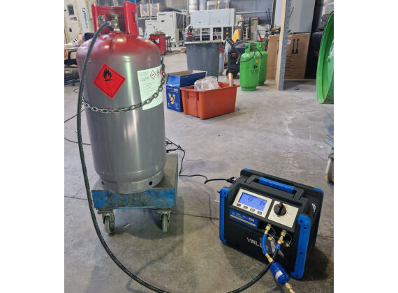 VALUE A2L + A3 VRDDF 1089,00 RECOVERY UNIT (R32, R600 R290) + CERTIFICERING BRANDBARE GASSEN 