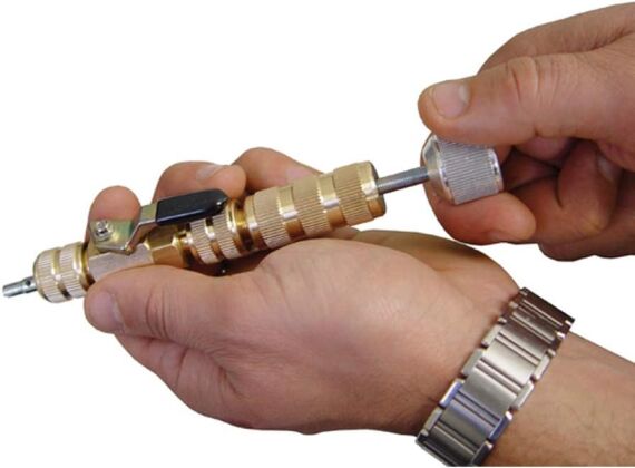 Mastercool universele schräderventiel trekker voor R410a en R32