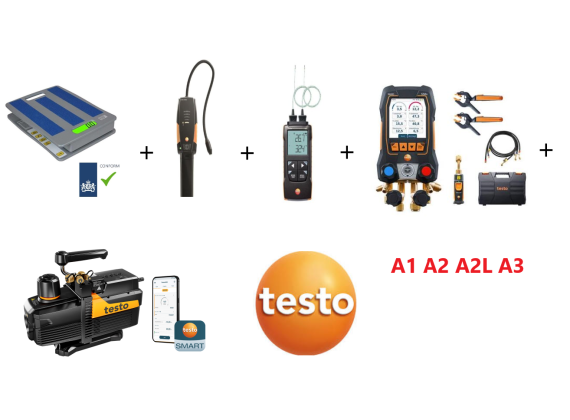 (A1/A2/A2L/A3)  BRL100 BASIS TESTO SET PRO DIGITAAL R290 R600