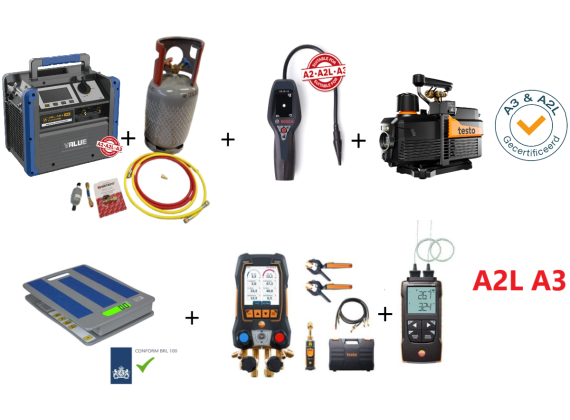 BRL100 (A1/A2/A2L/A3)  BASIS SET PRO  VALUE-TESTO-VETEK R290 R600
