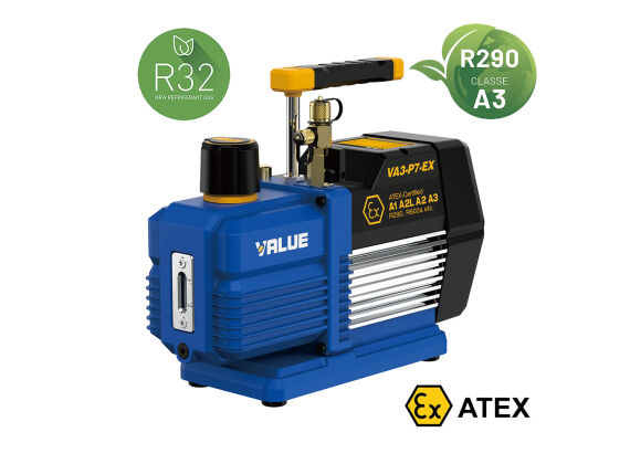 VALUE VA3-P7-EX ATEX 198L minute 15 MICRON R290 R600 A2L A3