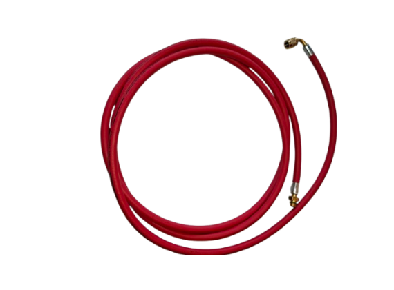 ELKE 3M 1/4 Inch kwaliteit slang aansluiting met 90° hoek RED 1234YF 