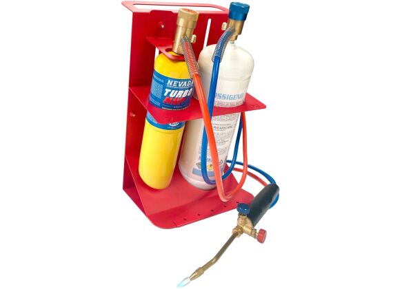 PROWELDING2-B  HARDSOLDEER KIT + ZUURSTOF 242L + MAP CYLINDER + DRUKREGELAARS 3100° graden