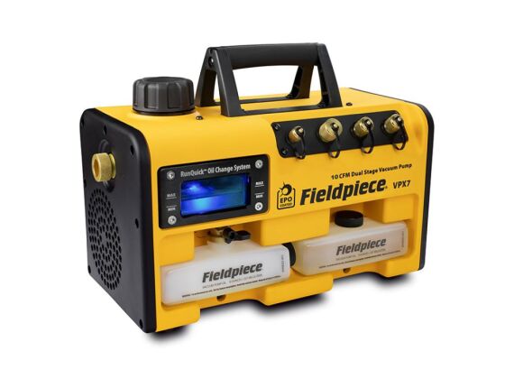 FIELDPIECE VPX7EU RunQuick™ 10CFM Vacuumpomp