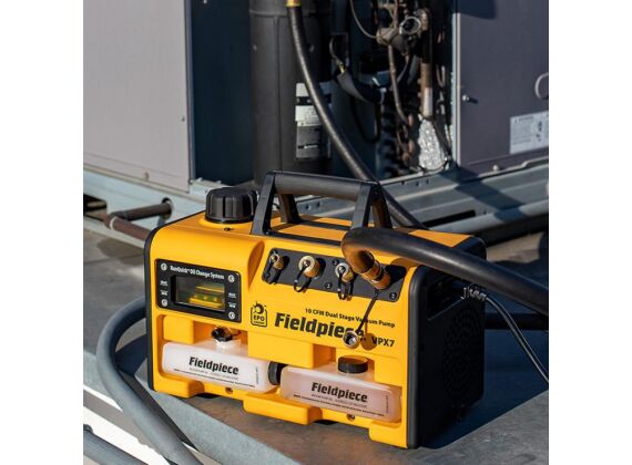 FIELDPIECE VPX7EU RunQuick™ 10CFM Vacuumpomp