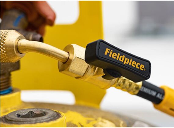 FIELDPIECE HR3B set van 3 vulslangen  3 × ¼