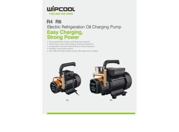 WIPCOOL R6 Elektrische compressorolie vulpomp