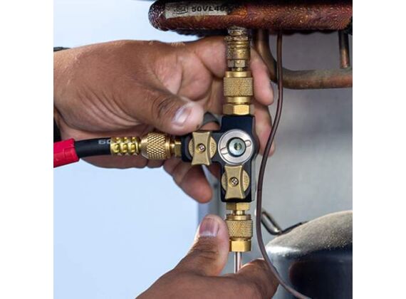 FIELDPIECE VC2GE  Premium schrädertrekker met kijkglas