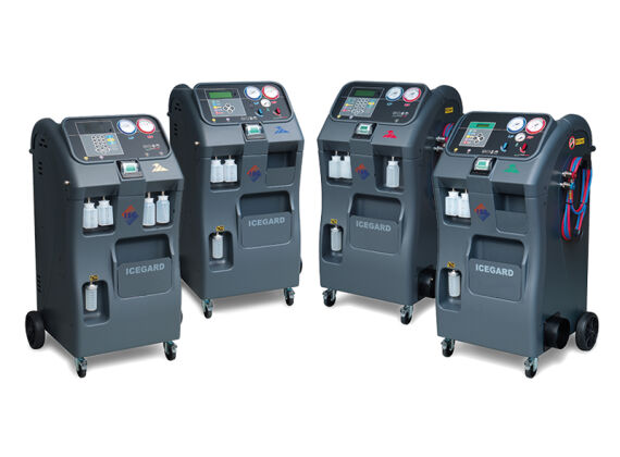 ISC Icecard VERDE R1234YF met printer & UV injectie 