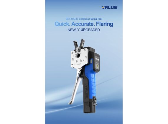 VALUE VET-19Li-S  Elektrisch flare apparaat  NEW UPGRADE MODEL 2026