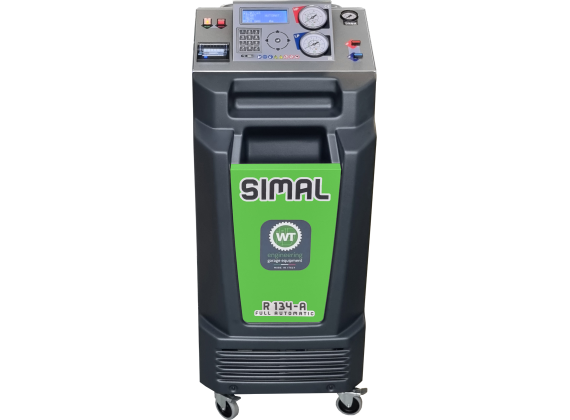 Simal AIRCO VULMACHINE R134A met printer & UV & verwarming 22L tank 2 jaren garantie standaard! 