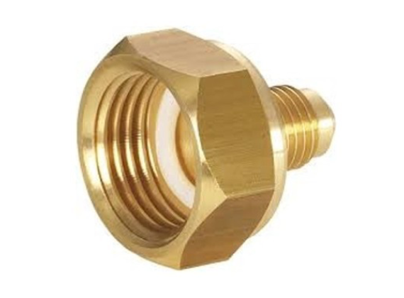 HECAPO F W21,8 X M 1/4 INCH SAE adapter R134A, R404, R410 koppeling 88.072